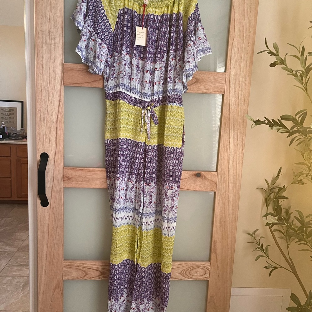 Bohemian Off-Shoulder Jumpsuit